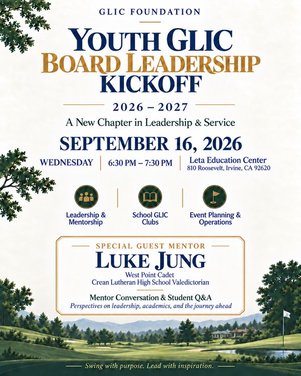 Youth GLIC Board Leadership Kickoff 2026-2027
