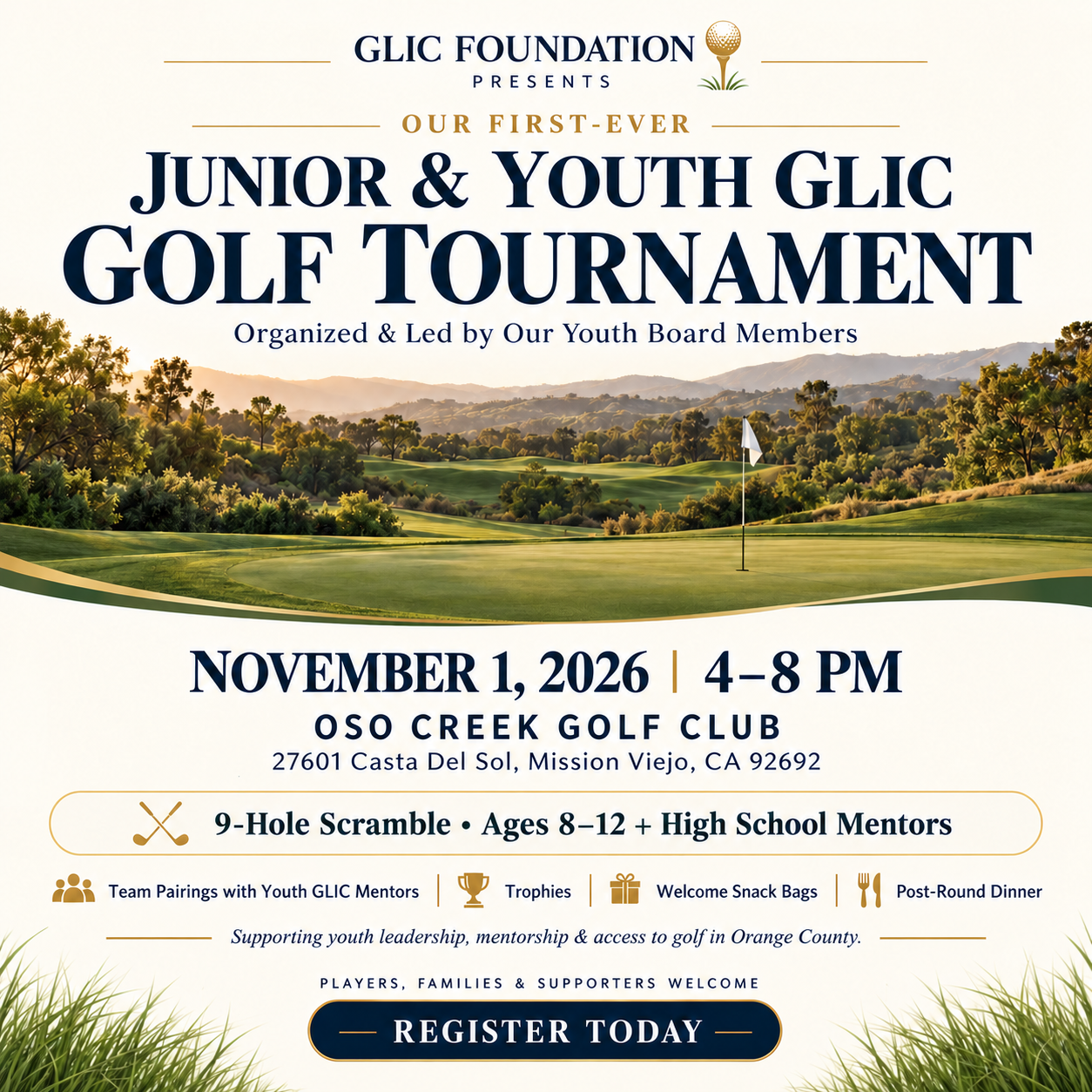 Junior & Youth GLIC Golf Tournament